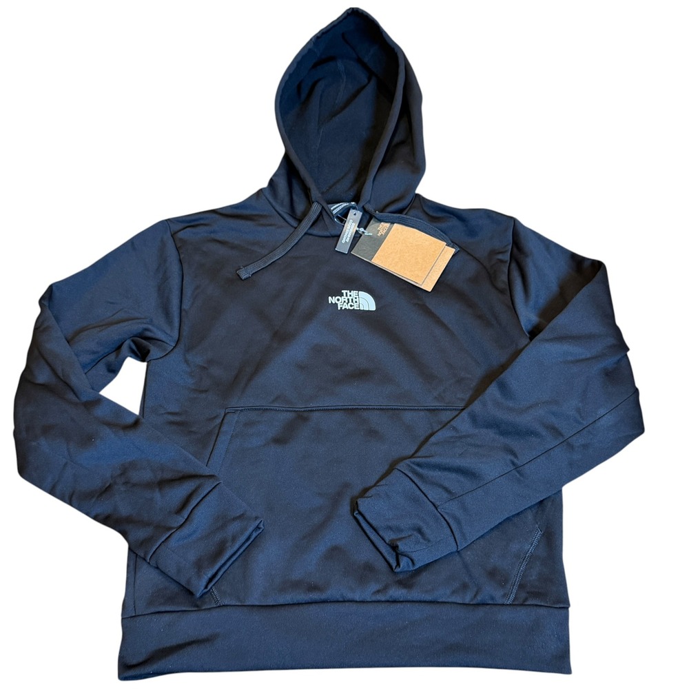 The North Face Explorer Fleece Sweatshirt Women XS Black New Standard Fit Hooded